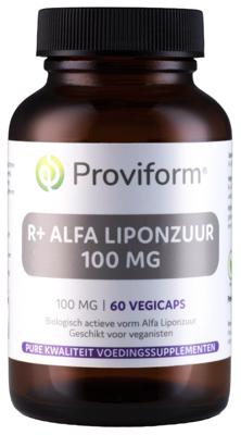 Proviform R+ Alfa liponzuur 100 mg 60 Vegetarische capsules Proviform R+ Alfa liponzuur 100 mg 60 Vegetarische capsules