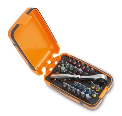 Beta 860/C2725 bits,1 verbindingsstuk en 1 omschakelbare ratel in koffer - 008600880 Beta 860/C2725 bits,1 verbindingsstuk en 1 omschakelbare ratel in koffer - 008600880