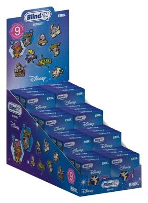 Disney Classics Pin Badges Series 1 Display (24) Disney Classics Pin Badges Series 1 Display (24)