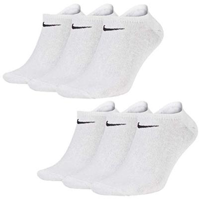 Nike SX7678 Everyday Lightweight No-Show Socks 3-Pack - Wit - 38-42 Nike SX7678 Everyday Lightweight No-Show Socks 3-Pack - Wit - 38-42