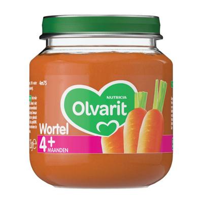 Olvarit Wortel 4M75 125 Gram Olvarit Wortel 4M75 125 Gram