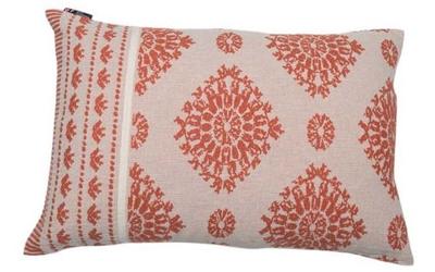 David Fussenegger David Fussenegger LINO Kussensloop "Häkelmuster" terracotta 60x40 cm