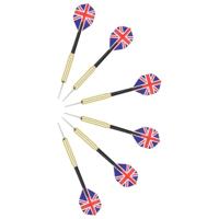 VidaXL Dartbord professioneel met 6 darts sisal - thumbnail
