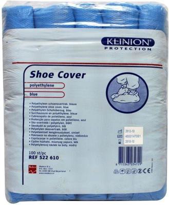 Schoenovertrek PE blauw protect