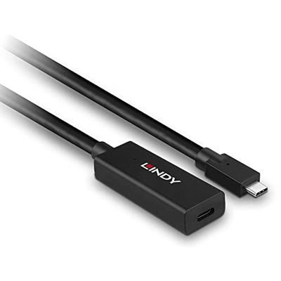 Lindy 43364 USB-kabel 5 m USB 3.2 Gen 2 (3.1 Gen 2) USB C Zwart Lindy 43364 USB-kabel 5 m USB 3.2 Gen 2 (3.1 Gen 2) USB C Zwart