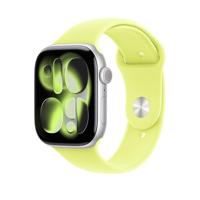 Apple Watch Band - Sportbandje - 46 mm - Neongeel - M/L - thumbnail