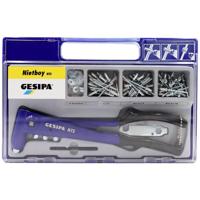 Gesipa Blindklinknagel-assortiment | 135 delig | tang NTS en blindklinknagels D.4 mm | i.ku.-koffer | 1 stuk - 1435461 1435461 - thumbnail