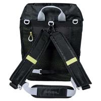 Basil miles daypack - sportieve fietstas - unisex - zwart/lime - thumbnail