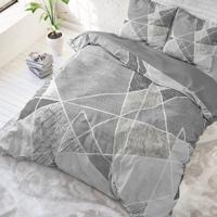 DreamHouse Bedding Furtrix - Grijs 2-persoons (200 x 220 cm + 2 kussenslopen) Dekbedovertrek - thumbnail