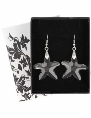 Feng Shui Kristal Stervorm Oorbellen met Bijpassende Hangers voor Balans Feng Shui Kristal Stervorm Oorbellen met Bijpassende Hangers voor Balans