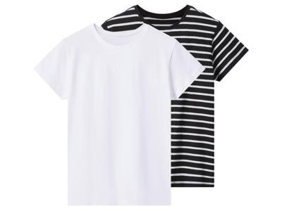 Esmara Kids Set van 2 kinder T-shirts (Zwart/wit, 134/140) Esmara Kids Set van 2 kinder T-shirts (Zwart/wit, 134/140)
