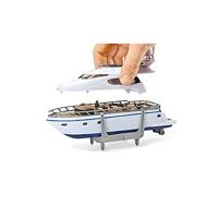 SIKU Super - Zwaar transport met jacht modelvoertuig - thumbnail