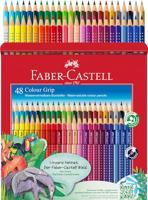 Faber Castell FC-112449 Kleurpotlood FC Grip 48 Stuks 2 Rijen Van 24 Stuks Kartonetui - thumbnail