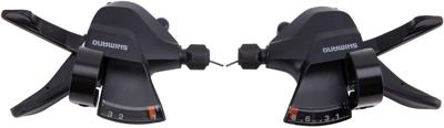 SHIMANO duimversteller "altus sl-m315" shim.shifter altus slm315 3/8sp pair bl.