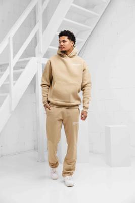 Croyez Atelier Trainingspak Heren Beige - Maat M - Kleur: Beige | Soccerfanshop