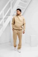 Croyez Atelier Trainingspak Heren Beige - Maat S - Kleur: Beige | Soccerfanshop - thumbnail