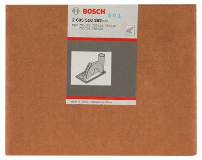 Bosch Accessoires Geleidingsslede met afzuigaansluiting voor doorslijpen 115/125 mm 1st - 2605510292