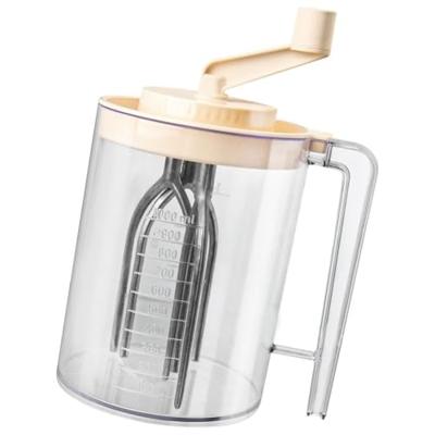 Slagroomklopper 1 L wit