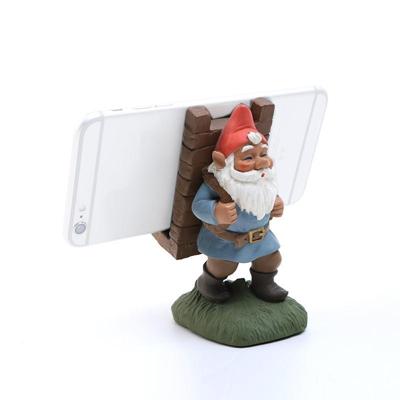 Keepwood KW-0111B Santa Claus Dwergvorm creatieve desktop mobiele telefoon houder beugel