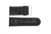 Horlogeband Universeel 61324.10.34 Leder Zwart 34mm - thumbnail