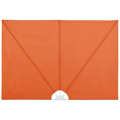 Terrasscherm inklapbaar 300x150 cm terracottakleurig