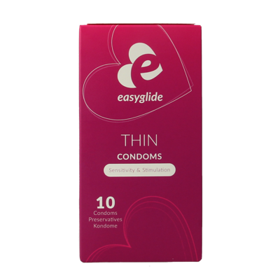 Easyglide Condoom extra thin 10 Stuks Easyglide Condoom extra thin 10 Stuks
