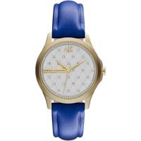 Horlogeband Armani Exchange AX5225 Leder Blauw 18mm - thumbnail