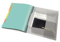Esselte Colour&apos;Breeze sorteermap, PP, ft A4, 6 tabs, assorti - thumbnail