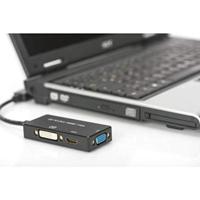 Digitus AV Converter AK-340418-002-S [DisplayPort - HDMI, DVI, VGA] 3840 x 2160 Pixel - thumbnail
