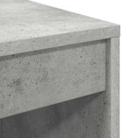 Bureau Beton Grijs 90x40x76 cm Houtcomposiet - thumbnail
