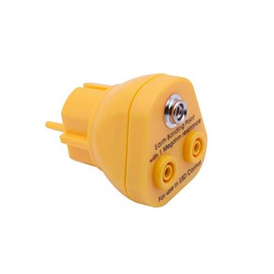 Quadrios ESD-aardingsstekker Bus, Bananenbus, Drukknop 10 mm Quadrios ESD-aardingsstekker Bus, Bananenbus, Drukknop 10 mm