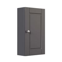 Badkamerkast Borneo Zijdeglans Antraciet 62 cm - thumbnail