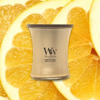 Woodwick Sparkling Pomelo Medium Candle - Champagne - thumbnail