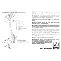 Basi 1620-0000 Roostervergrendeling Zilver - thumbnail