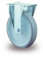 Bokwiel 125mm rubber totale hoogte 155mm - thumbnail