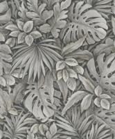 Noordwand Botanica Behang met grote bladeren 33305 - thumbnail