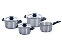 BK Karaat+ 4-delige pannenset - thumbnail