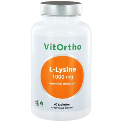 VitOrtho L-Lysine 1000mg 60 Tabletten VitOrtho L-Lysine 1000mg 60 Tabletten