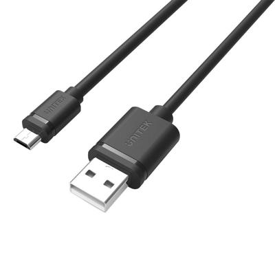 UNITEK Y-C434GBK USB-kabel USB 2.0 1,5 m USB A Micro-USB B Zwart