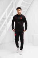 FC St. Pauli Casuals Trainingspak Senior 2024/2025 - Maat M - Kleur: Zwart | Soccerfanshop - thumbnail