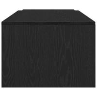 Salontafel Zwart eiken 150 x 50 x 35 cm Bewerkt hout - thumbnail