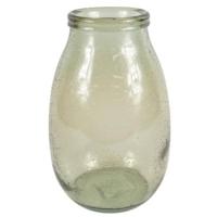 Vaas gerecycled glas beige 28 cm | 4 stuks - thumbnail
