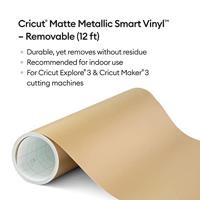 Cricut Smart Vinyl Removable Folie Champagne - thumbnail