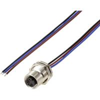 TRU COMPONENTS TC-12833056 Sensor/actuator inbouwbus M12 Aantal polen (sensoren): 3 Bus, inbouw 0.5 m 1 stuk(s) - thumbnail