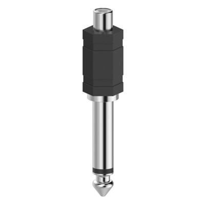 Hama Audio-adapter, cinch-koppeling - 6,3-mm-jack mono Mini jack kabel Hama Audio-adapter, cinch-koppeling - 6,3-mm-jack mono Mini jack kabel