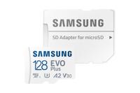 Samsung EVO Plus microSD Card 128GB Micro SD-kaart Wit - thumbnail