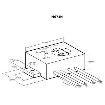 Kemo M071N Dierenverschrikker Functies Meerdere frequenties Werkingssfeer 30 m² 1 stuk(s)