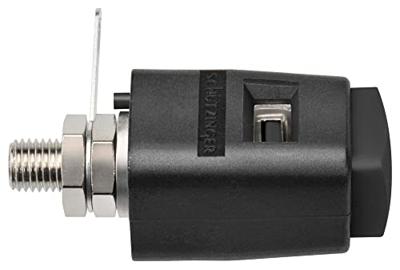 Schützinger SDK 504 / SW Sneldrukklem Zwart 16 A 1 stuk(s)