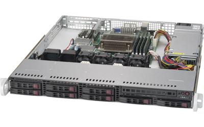 Supermicro SuperServer 1019S-MC0T Intel® C236 LGA 1151 (H4) Rack (1 U), zwart, metaal