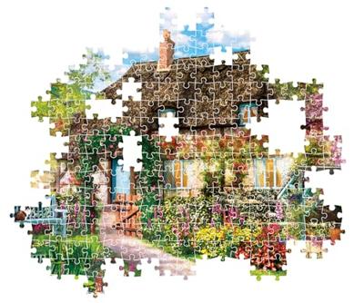 Clementoni puzzel oud huisje - 1000 stukjes